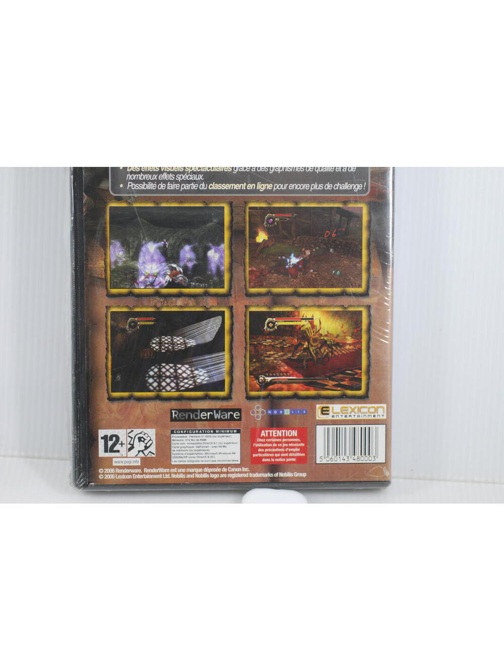 Daemon Vector PC DVD Game very rare game sealed Français French - Picture 5 of 6